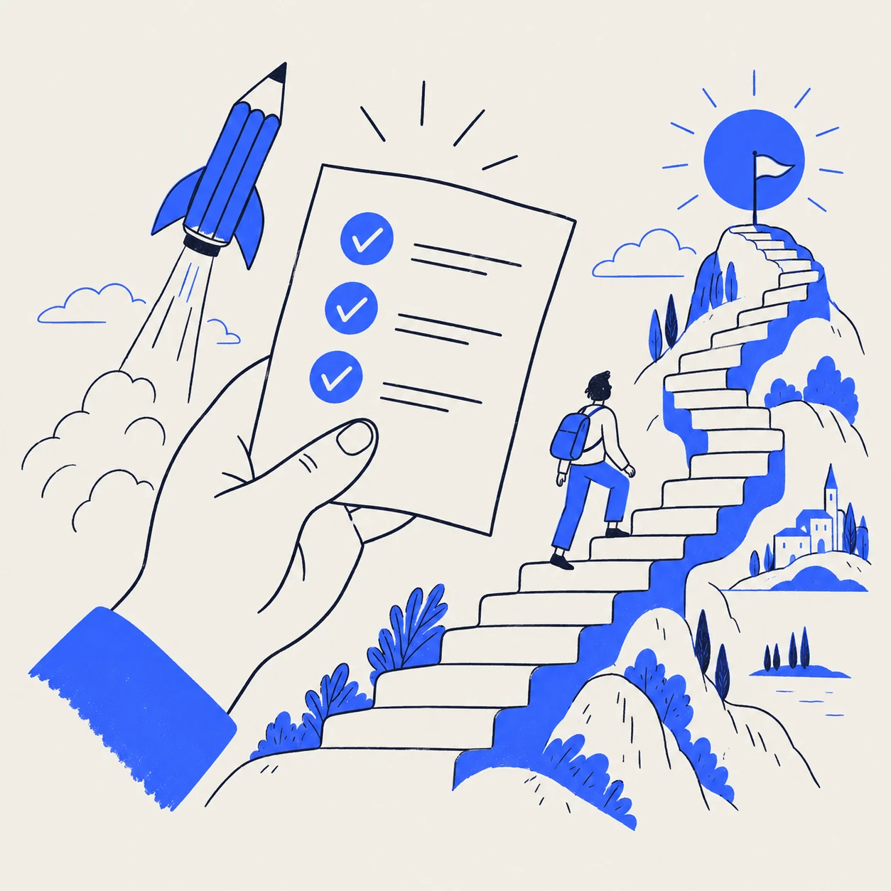 A checklist and a path toward a finished result